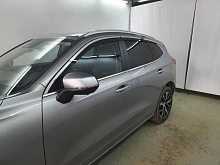 Дефлекторы окон с хром накладками 2D 6 шт для Haval Jolion I