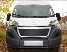 Зимняя заглушка радиатора к съемной сетке низ (2 части) для Peugeot Boxer II Рестайлинг