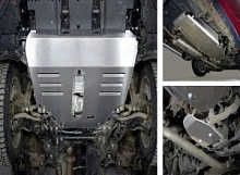 Защиты комплект (картер и КПП, бак, дифференциал) для Lexus NX I Рестайлинг