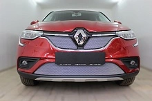 Комплект сеток chrome верх 2 части и низ для Renault Arkana I