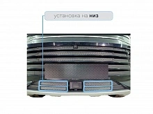 Защитная сетка радиатора низ 4 части для EXEED TXL I Рестайлинг 1