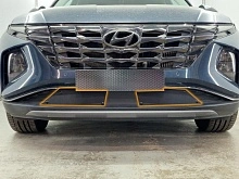 Зимняя заглушка радиатора к съемной сетке низ 2 части гибрид для Hyundai Tucson IV