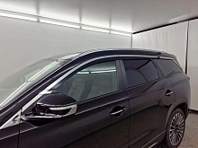 Дефлекторы окон с хром накладками 2D 6 шт для Jetour X90 PLUS