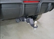 Фаркоп с типом шара Е нерж. для Haval F7 I Рестайлинг