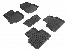 Коврики 3D EVA "РОМБ" для салона для Toyota RAV4 V (XA50)