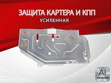 Защита топливного бака для Nissan Terrano III (D10)