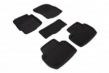 Коврики 3D ВОРС в салон для Mitsubishi Outlander III Рестайлинг 2