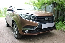 Комплект сеток black верх 4 части и низ 2 части для LADA (ВАЗ) XRAY I