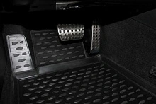 Коврики в салон полиуретан 4шт для Hyundai Solaris I Рестайлинг