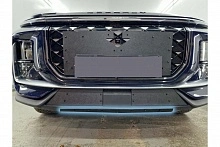 Зимняя заглушка радиатора на стяжке низ для Soueast S09 I