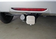 Заглушка на фаркоп с логотипом Exeed для EXEED TXL I Рестайлинг 1