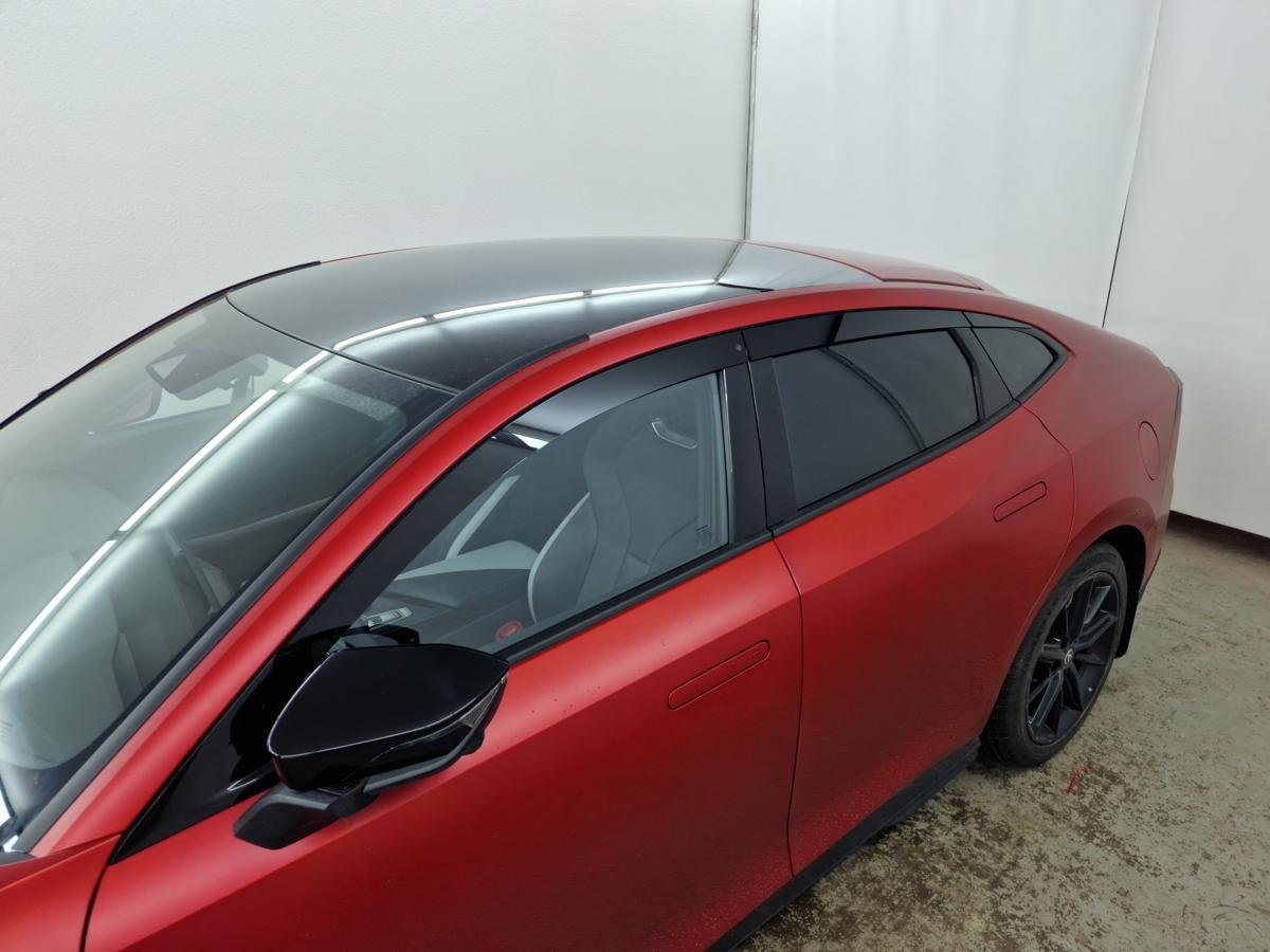 Дефлекторы окон 2D укороченный 6 шт. для Changan UNI-V