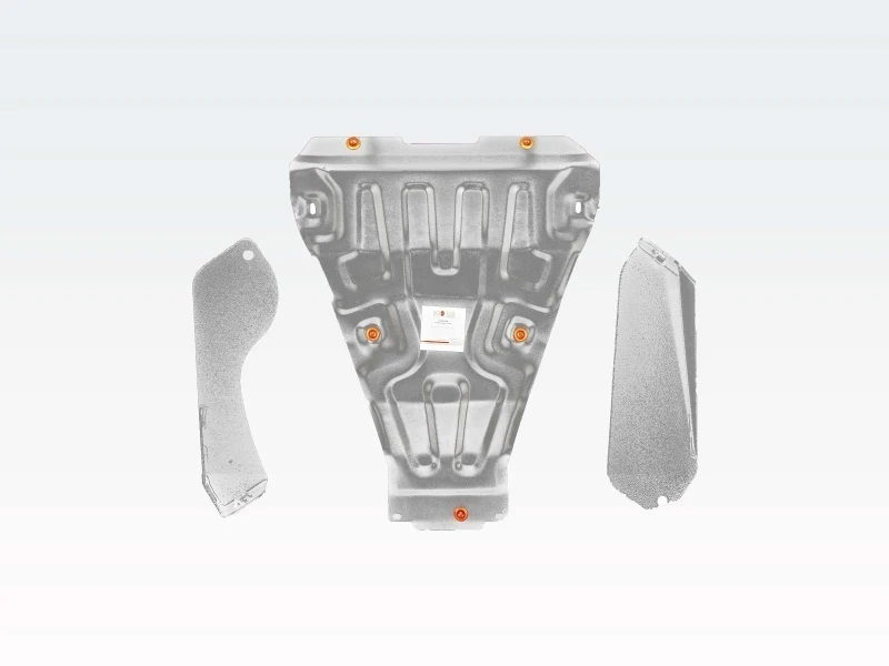 Защита заднего бампера для Nissan X-Trail II  Alfeco ALF1537AL4