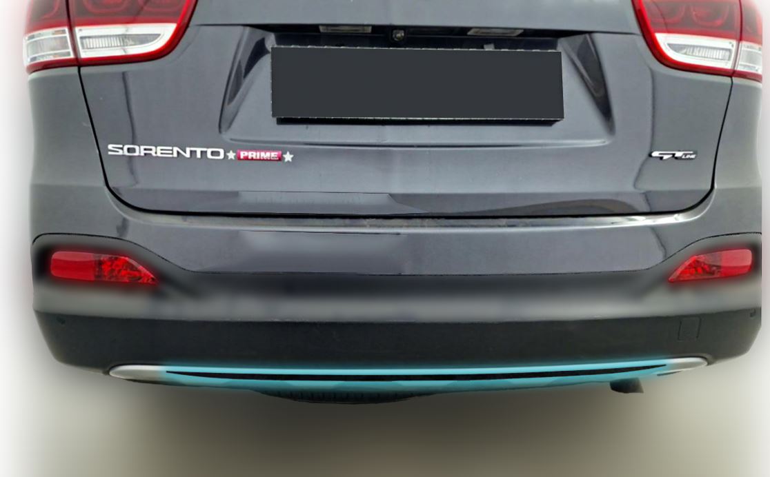 Накладка на задний бампер для Kia Sorento III Prime