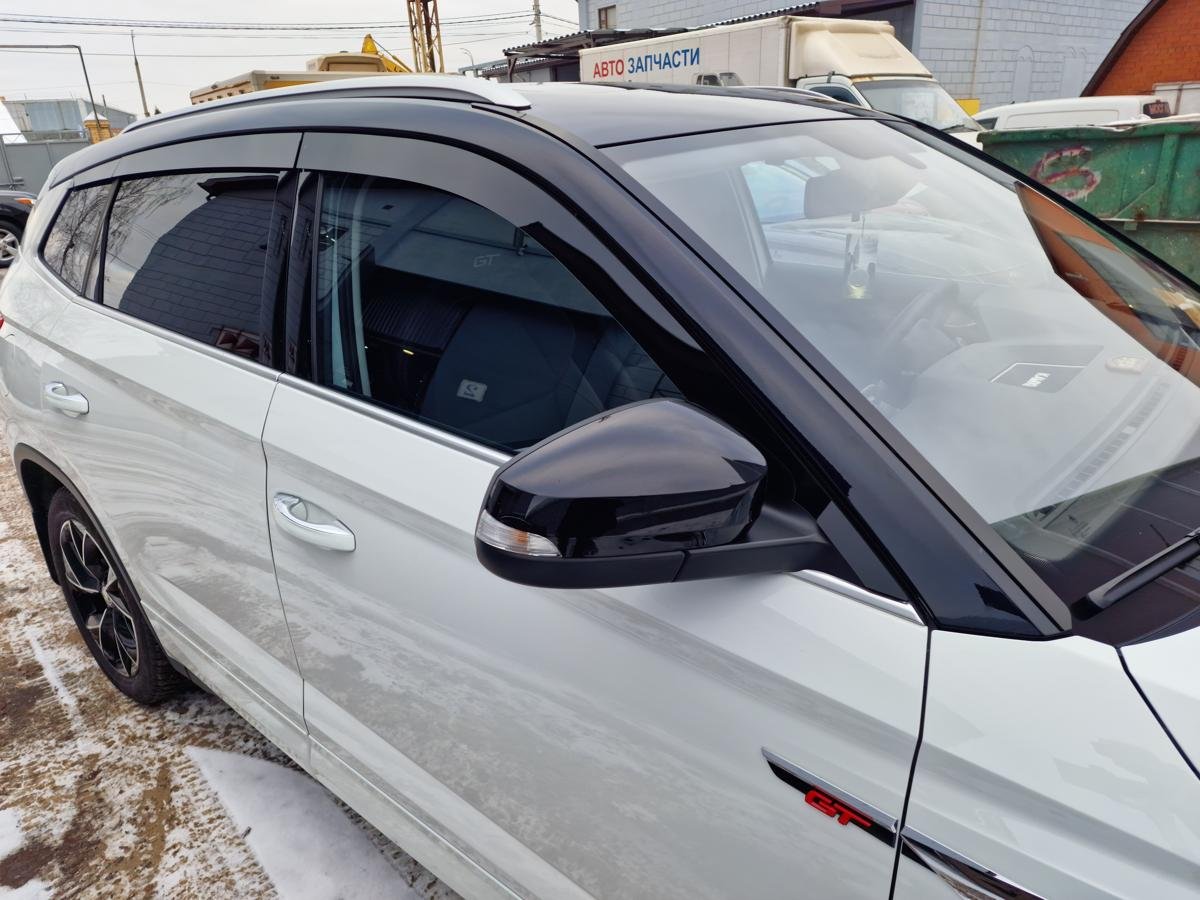 Дефлекторы окон 2D 6 шт. для Skoda Kamiq I