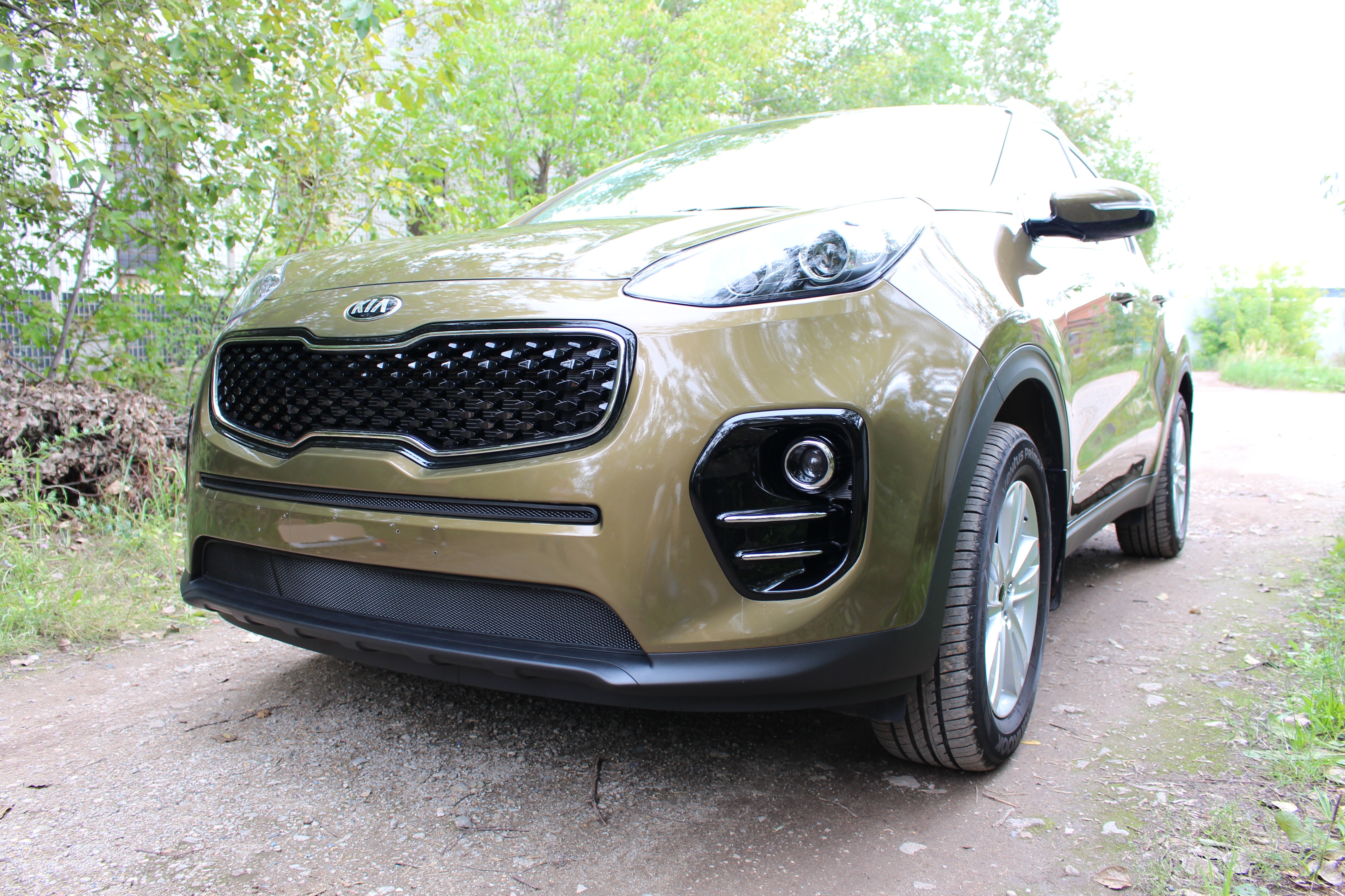 Защитная сетка радиатора центр для Kia Sportage IV