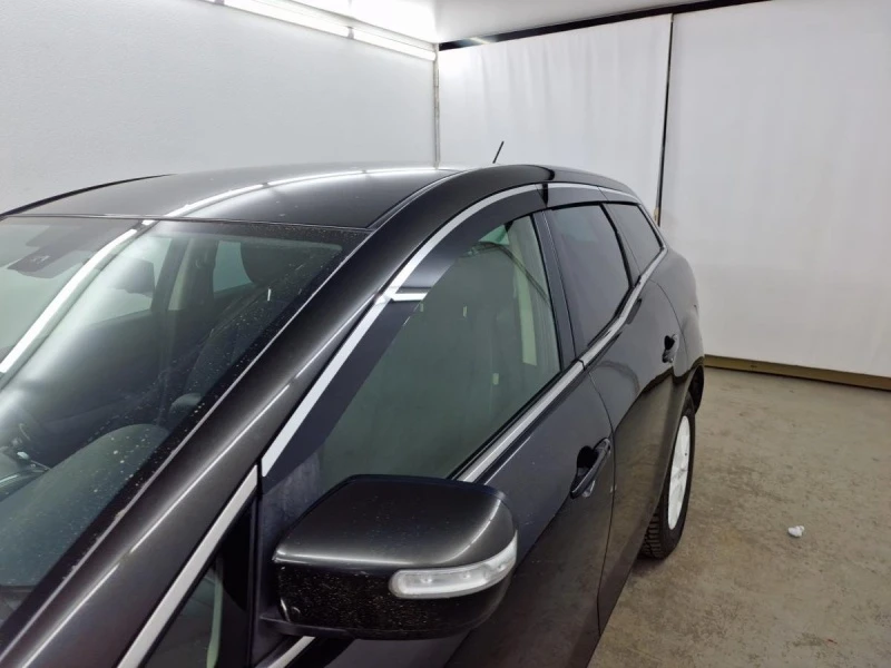 Дефлекторы окон 2D с хром накладками 6 шт. для Mazda CX-7 I Рестайлинг Хром Стрелка 11 2D307-6C.S11