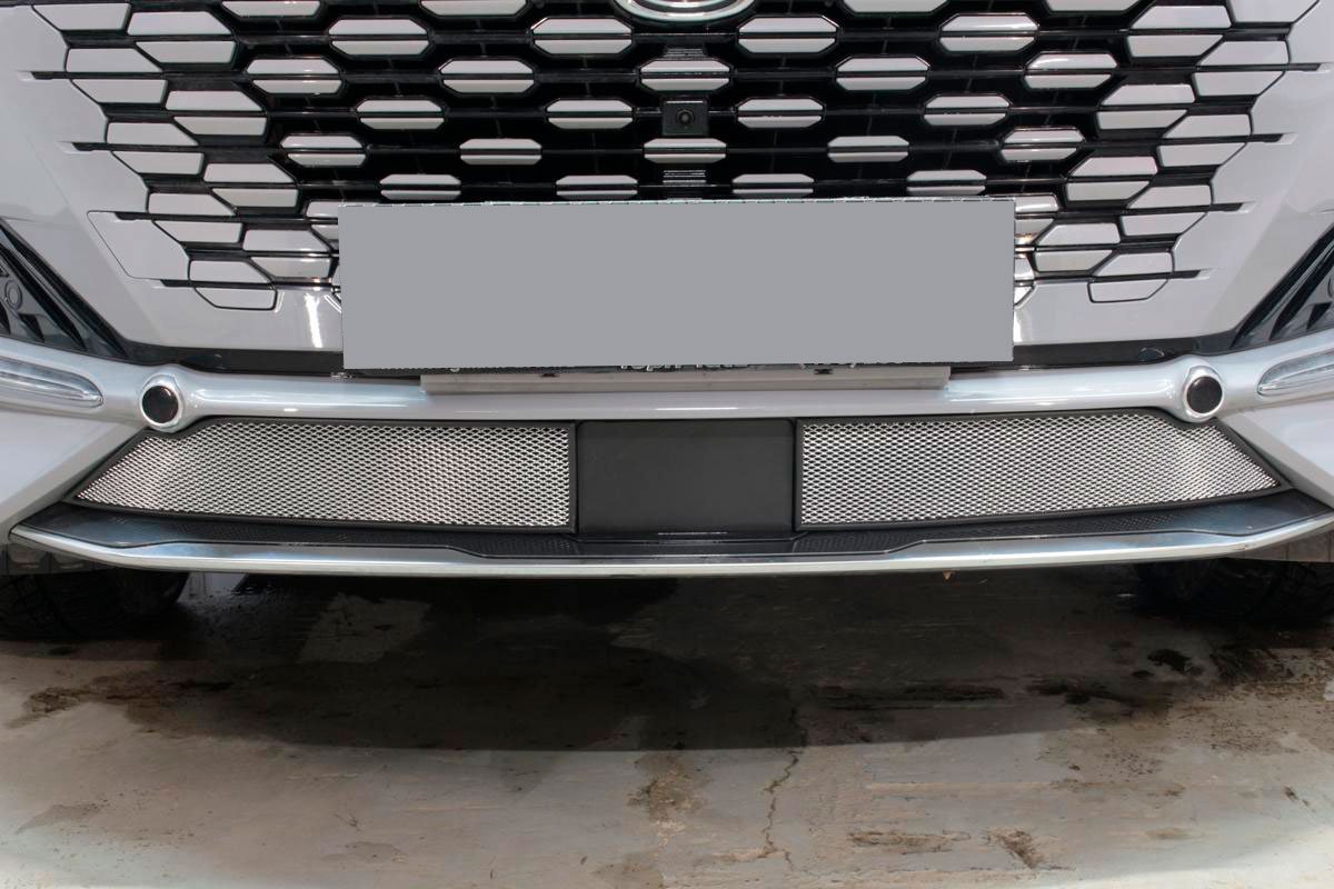 Защитная сетка радиатора низ 2 части для Changan UNI-K