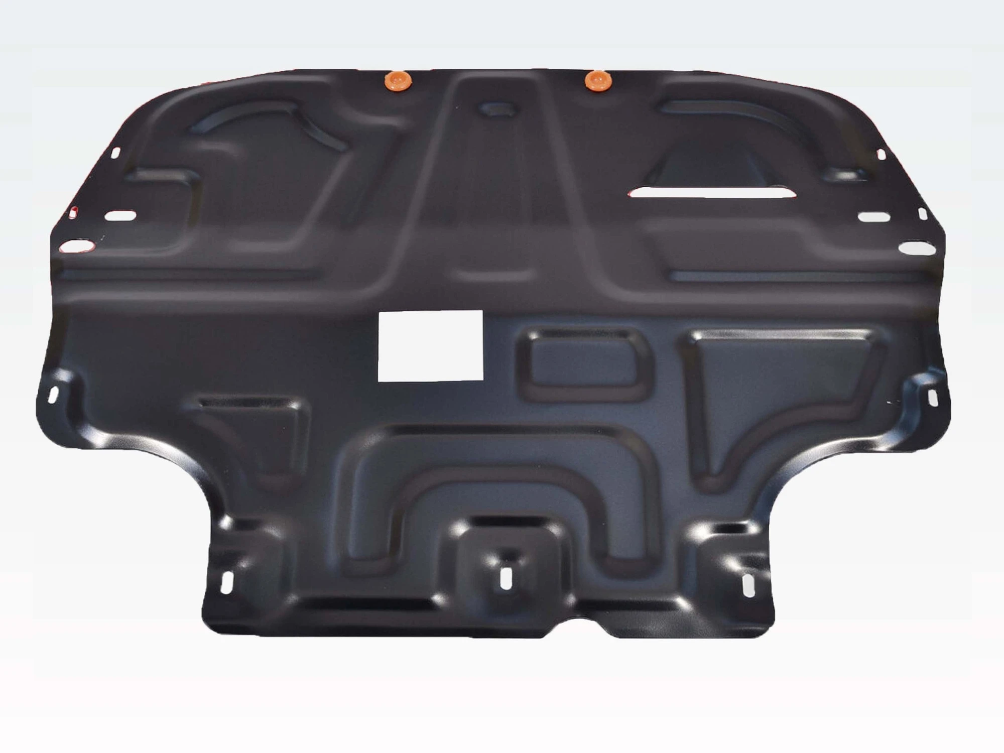 Защита картера и КПП для Volkswagen Passat B6 Черный Alfeco ALF2633ST