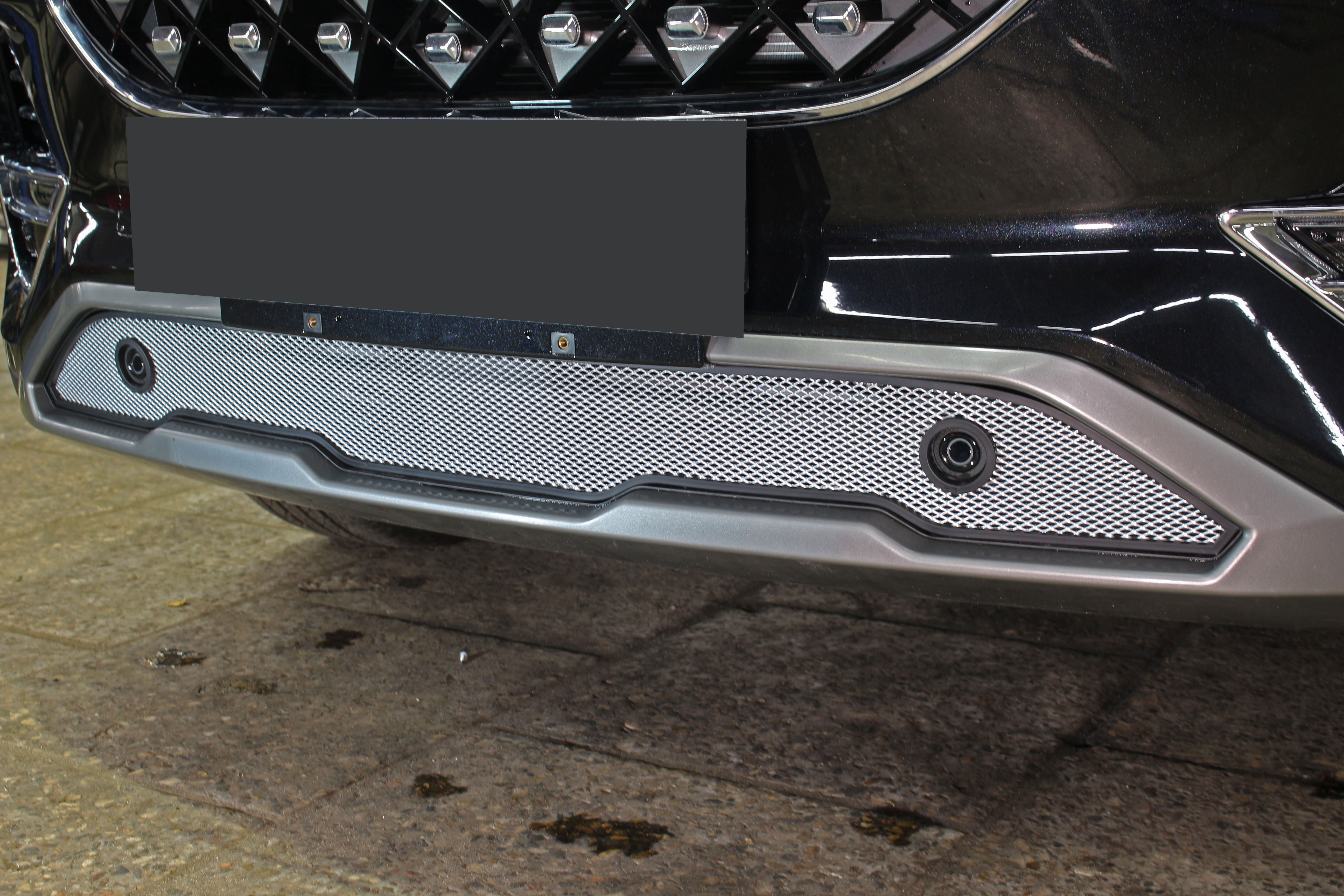 Защитная сетка радиатора низ с парктроником для Chery Tiggo 8 Pro