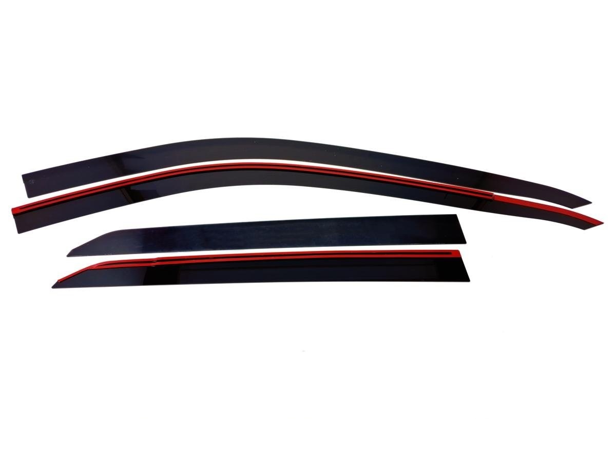Дефлекторы окон 2D 4 шт для FAW Bestune T77
