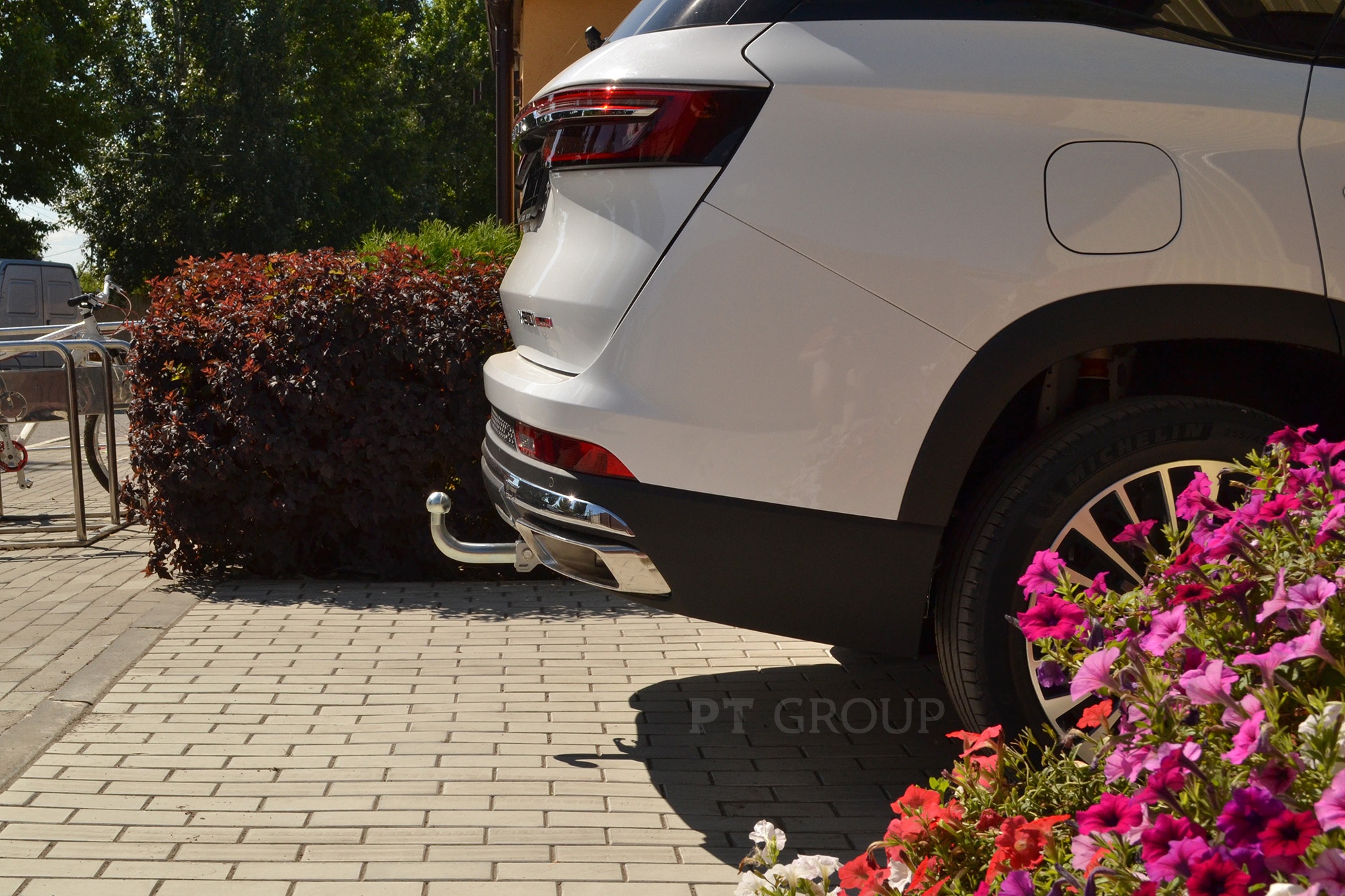 Фаркоп Pt group с типом шара A оцинкованный для Jetour X90 PLUS