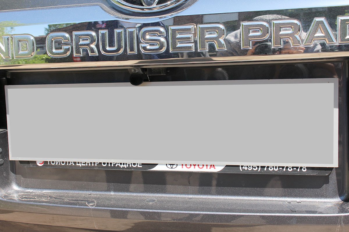 Защита камеры заднего вида для Toyota Land Cruiser Prado 150 Series Рестайлинг 2