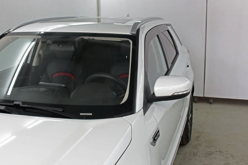 Дефлекторы окон 2D 4 шт для Changan CS55 I Черные Стрелка 11 2D019-4.S11