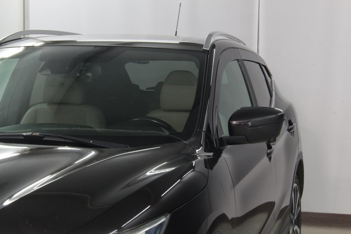 Дефлекторы окон 2D 8 шт. прямой для Nissan Qashqai II Рестайлинг