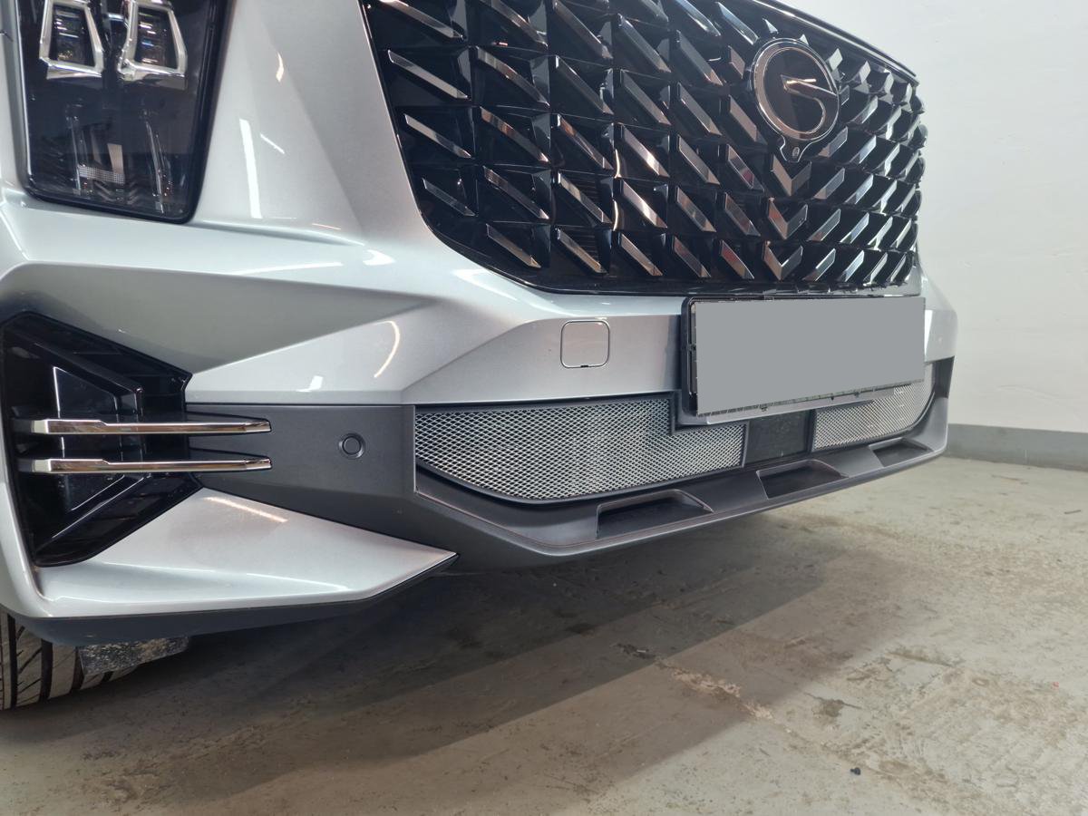 Защитная сетка радиатора низ 2 части, с датчиком ACC для GAC GS8 II