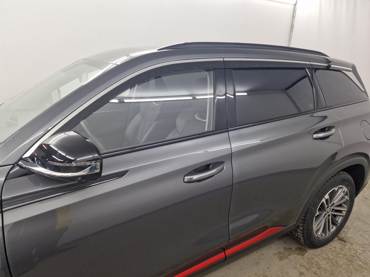 Дефлекторы окон с хром накладками 2D 6 шт для Changan CS75 plus II