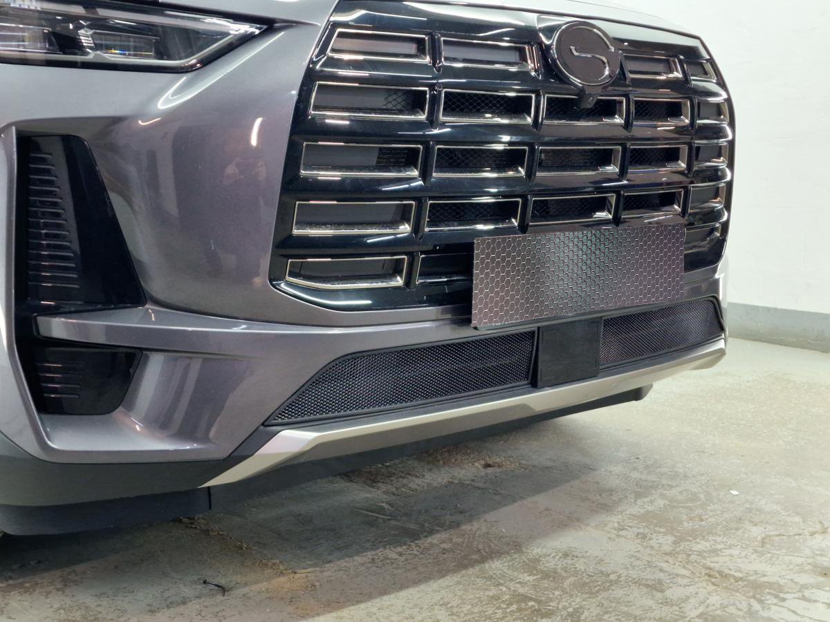 Защитная сетка радиатора низ 2 части для GAC GS4 I