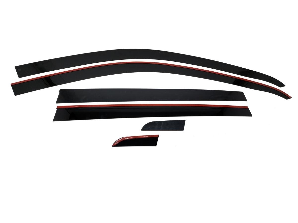 Дефлекторы окон 2D 6 шт. для Volkswagen Tiguan I Рестайлинг