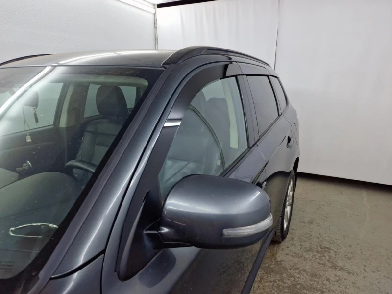 Дефлекторы окон 2D 6 шт. для Mitsubishi Outlander III Черный Стрелка 11 2D232-6.S11