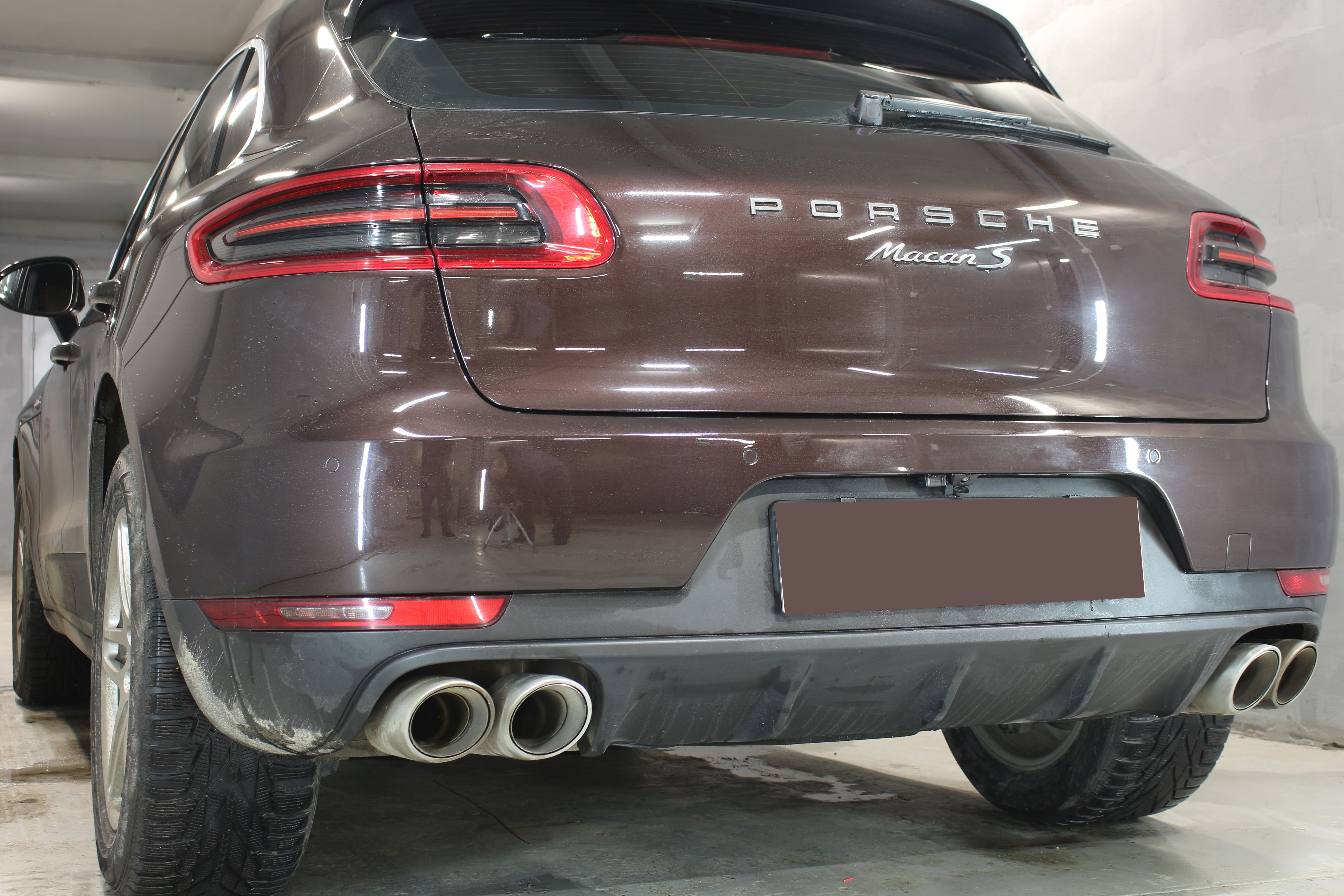 Защита камеры заднего вида для Porsche Macan I Рестайлинг