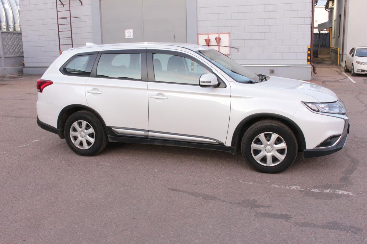 Дефлекторы окон 2D 6 шт. для Mitsubishi Outlander III Рестайлинг