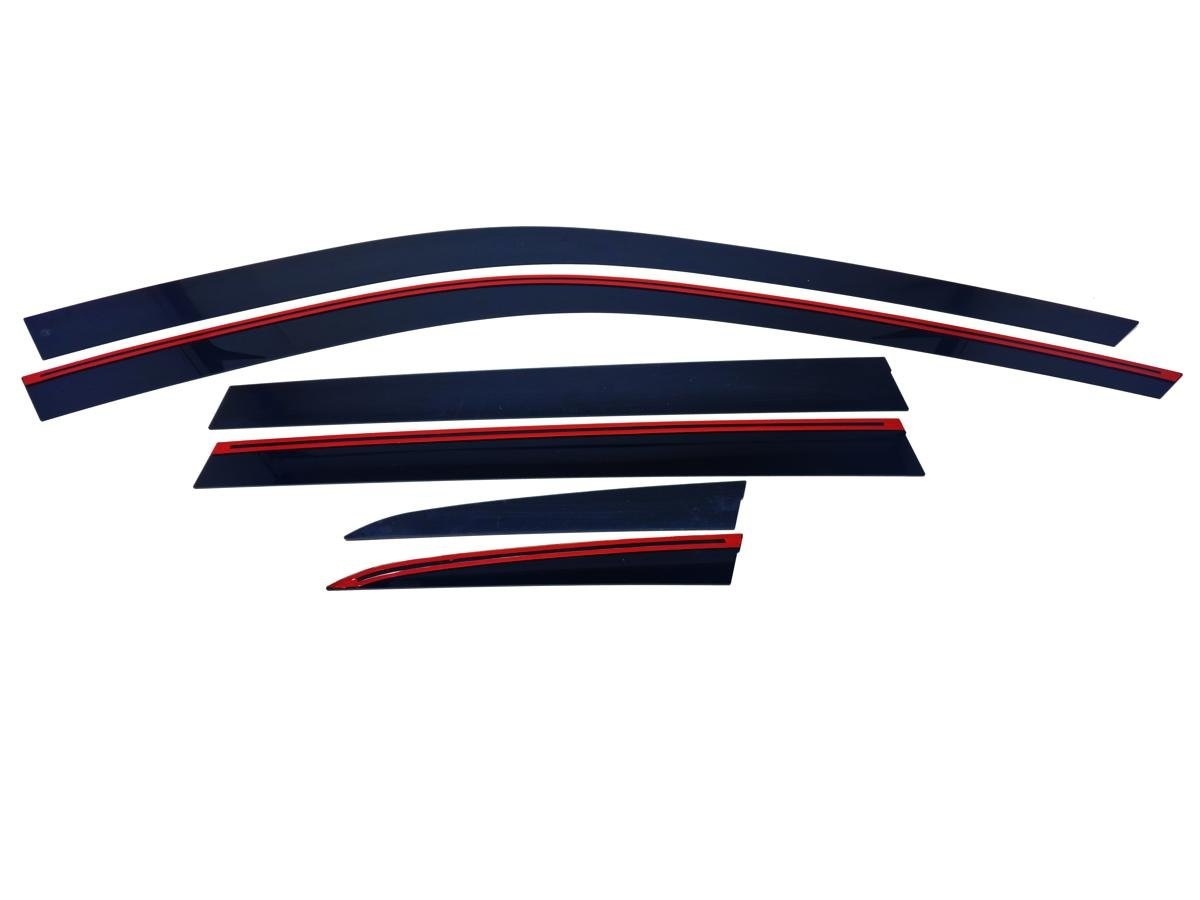 Дефлекторы окон 2D 6 шт для BMW X3 III (G01)