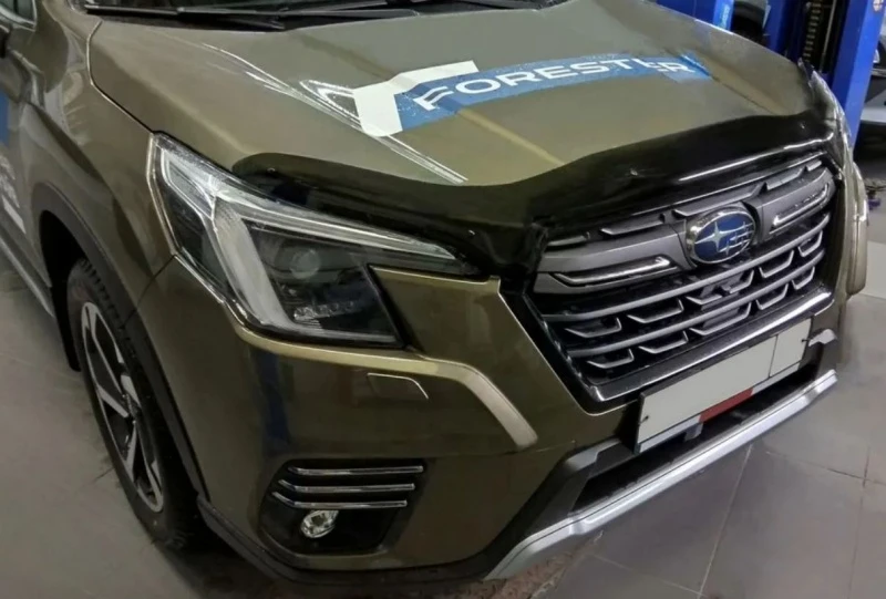 Дефлектор капота темный для Subaru Forester V Рестайлинг  SIM NLD.SSUFOR2112