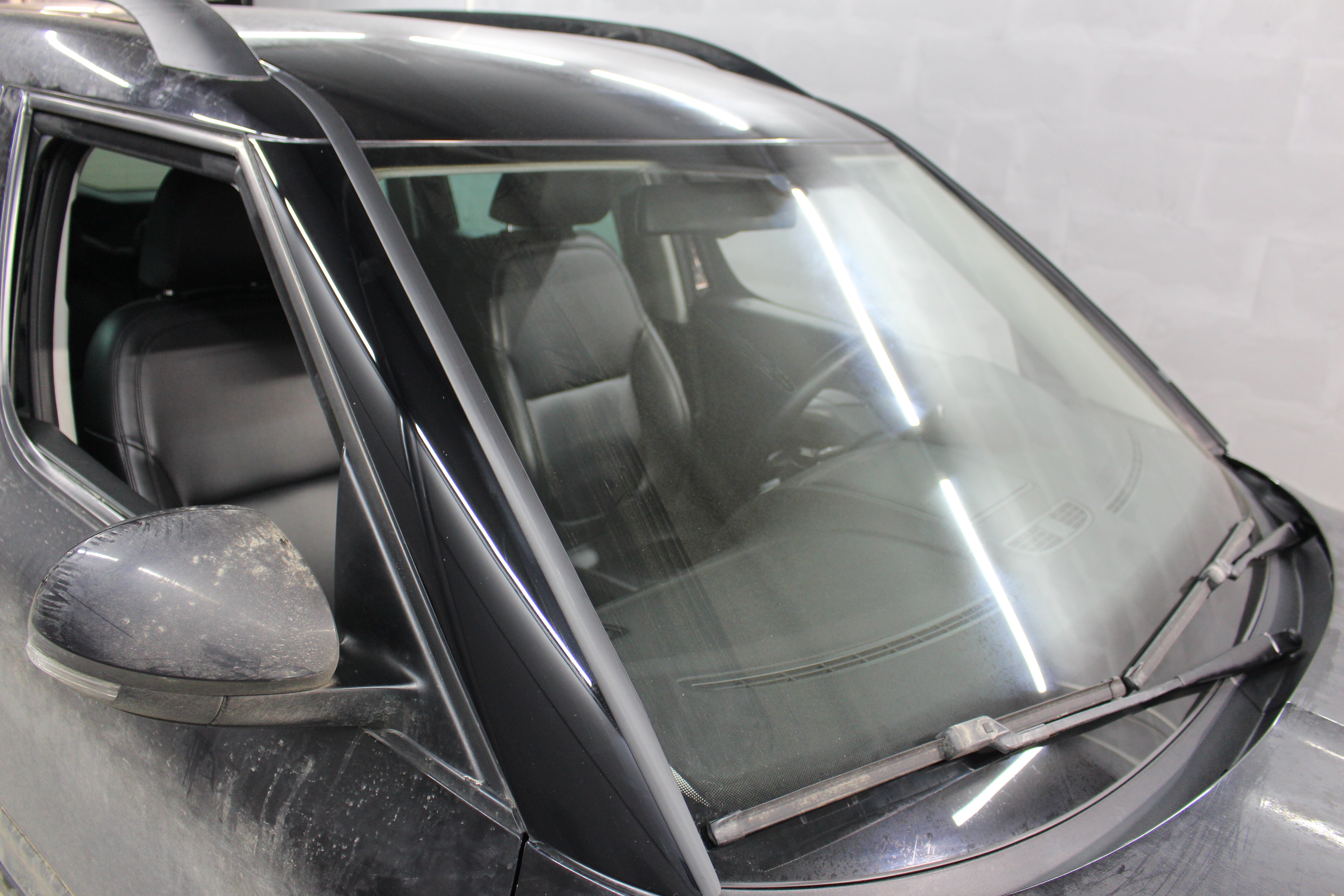 Дефлектор (водосток) лобового стекла для Skoda Yeti I Рестайлинг