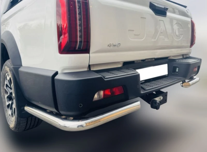Защита заднего бампера угловая d60 мм для JAC T9 I   Юко JAC.T9.21.18