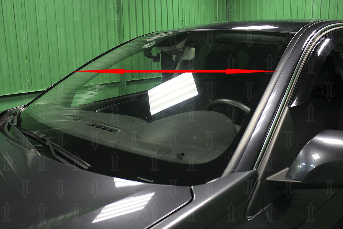 Дефлектор (водосток) лобового стекла для Renault Laguna III Рестайлинг