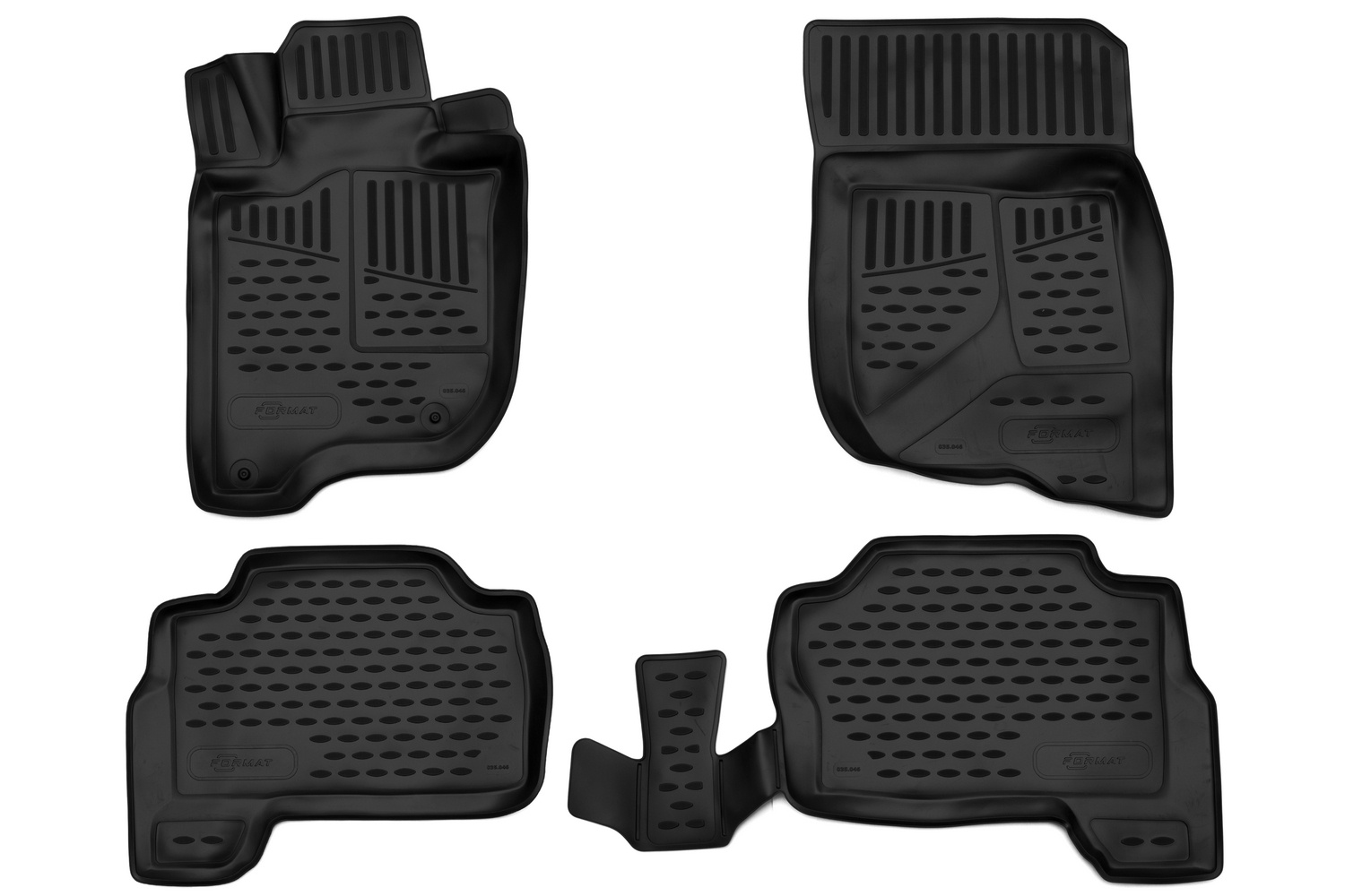 Коврики 3D в салон полиуретан 4шт для TANK 300