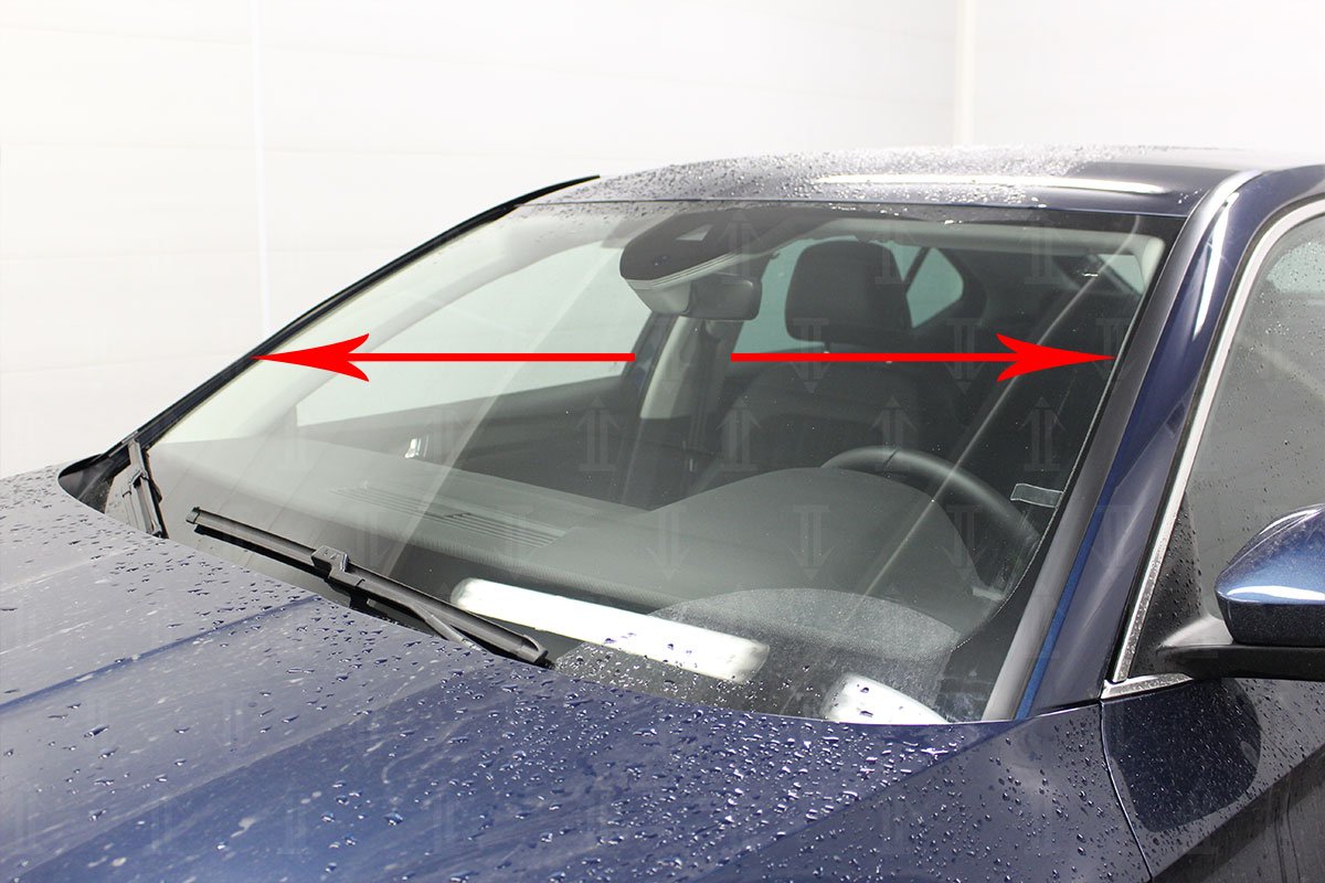 Дефлектор (водосток) лобового стекла для Skoda Superb III Рестайлинг