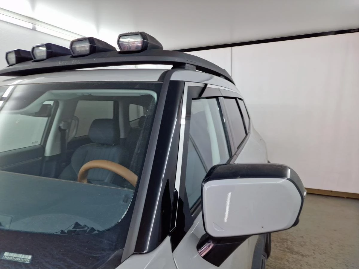 Дефлекторы окон 2D с хром накладками 6 шт. для Changan Deepal G318 I