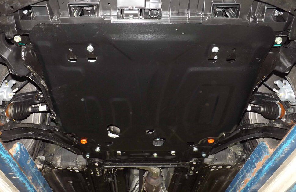 Увеличенная защита картера и КПП для Nissan X-Trail III Рестайлинг