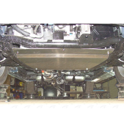 Защиты комплект (картер и КПП, бак левая, бак правая) для SsangYong Actyon II Рестайлинг