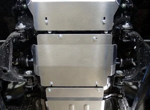 Защита картера для Toyota Hilux VIII Рестайлинг  ТСС ZKTCC00030