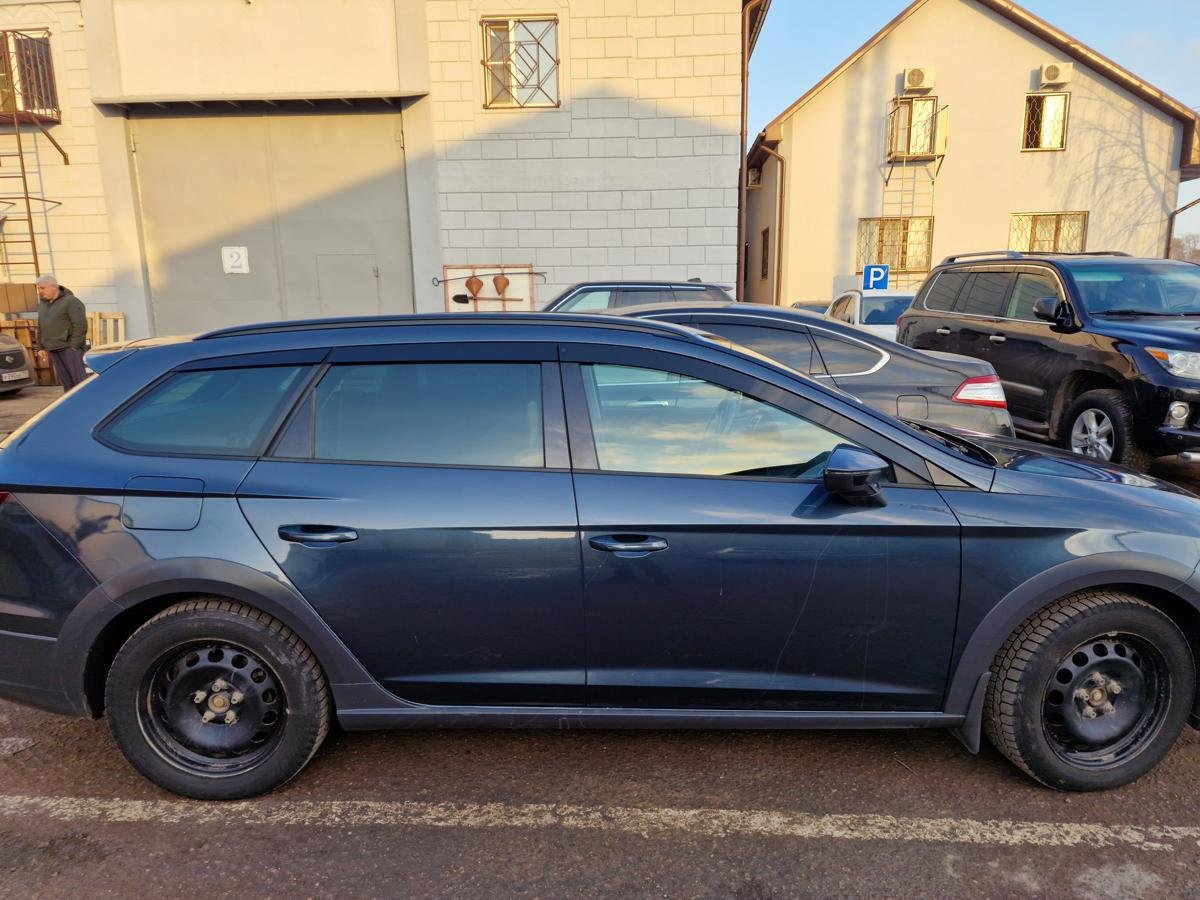 Дефлекторы окон 2D 8 шт. для SEAT Leon III Рестайлинг