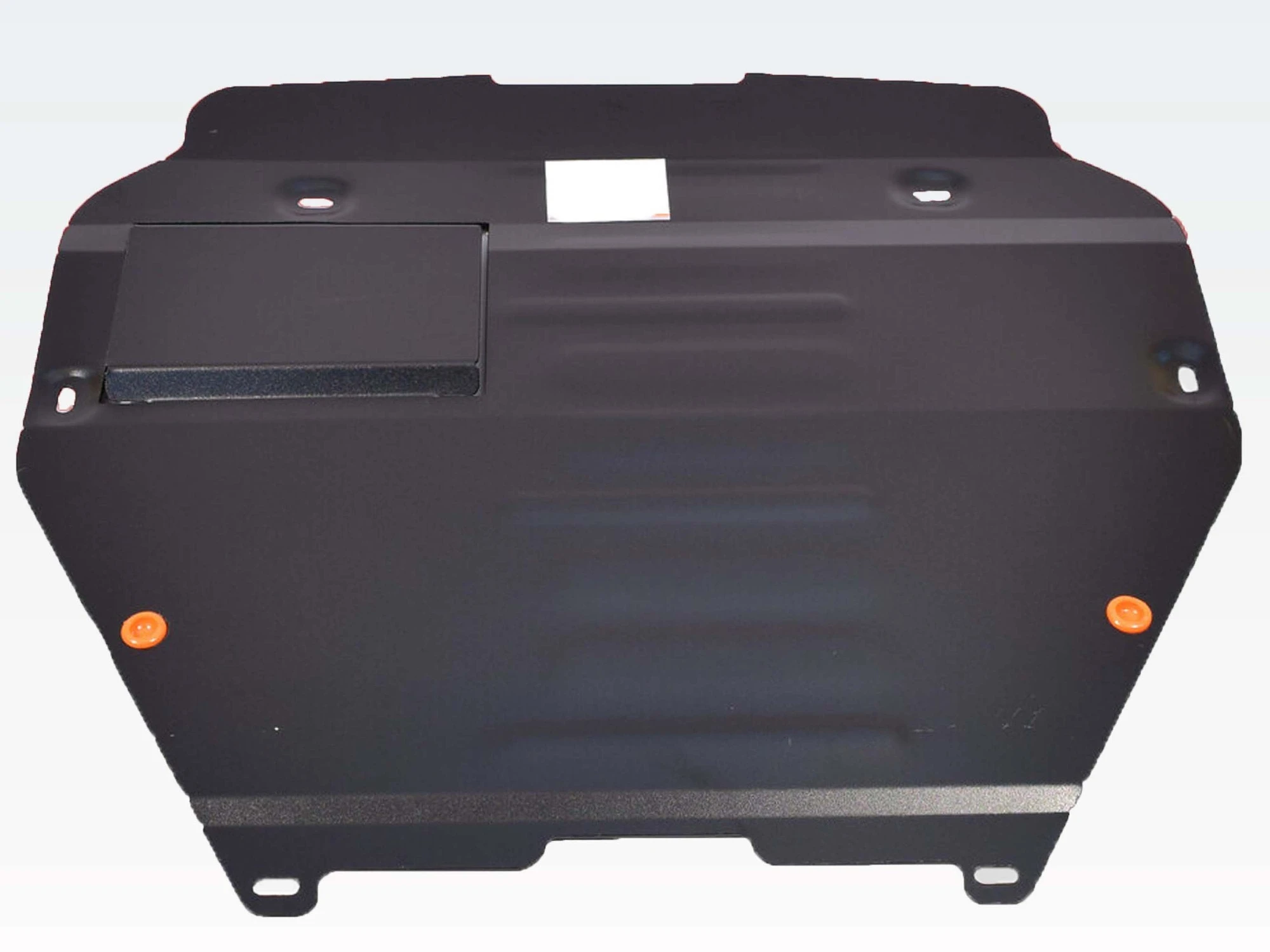Защита картера и КПП для Volkswagen Multivan T6 Черный Alfeco ALF2634ST