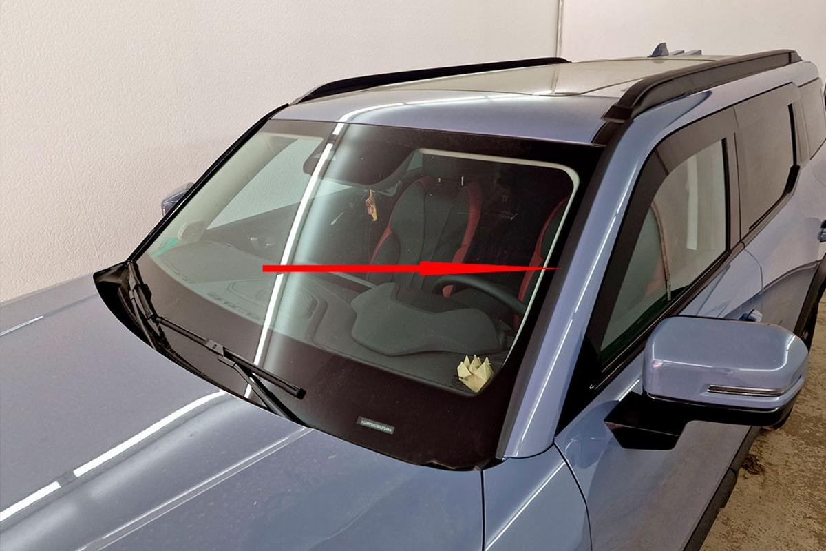 Дефлектор (водосток) лобового стекла для Haval H3 I